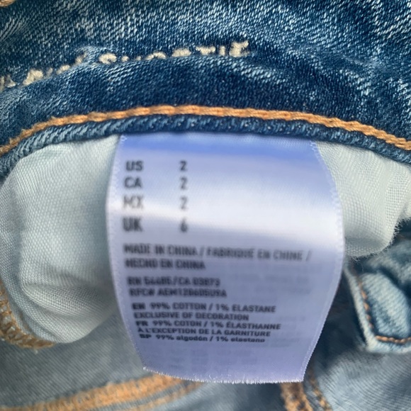 American Eagle Outfitters Hi Rise Denim Shorts - Picture 6 of 6